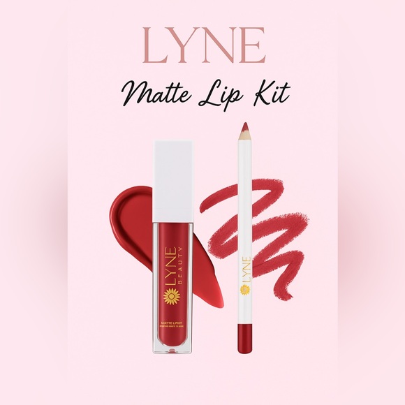 Matte Lipstick Kit Makeup Cosmetic Hyaluronic Acid Aloe Vera Pigment Sunscreen - Picture 2 of 16